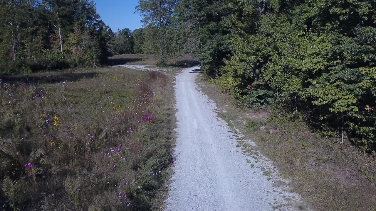 North Carolina country drone footage.