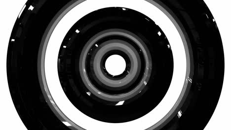 abstract liquid black glass animation. seamless loop footage.