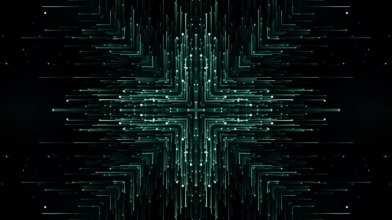 Particles dust abstract light bokeh motion titles cinematic background loop