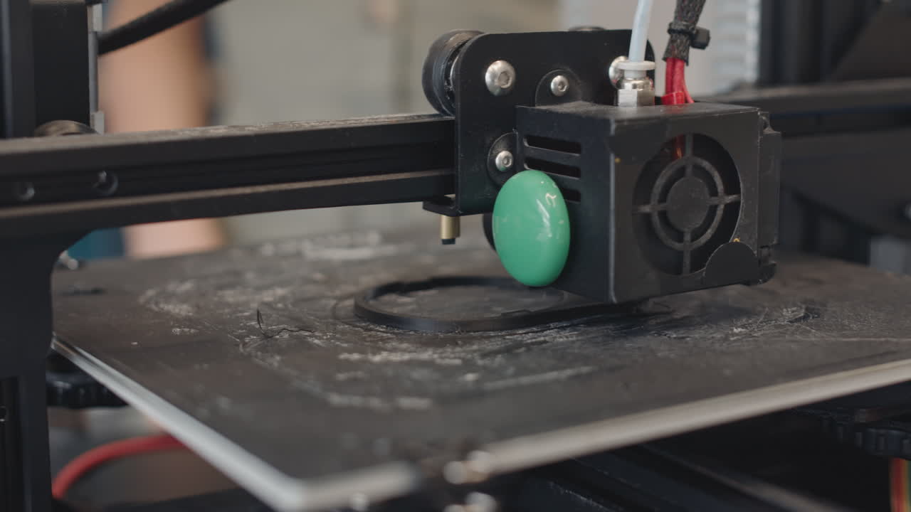 Three Dimensional Printing Machine Working