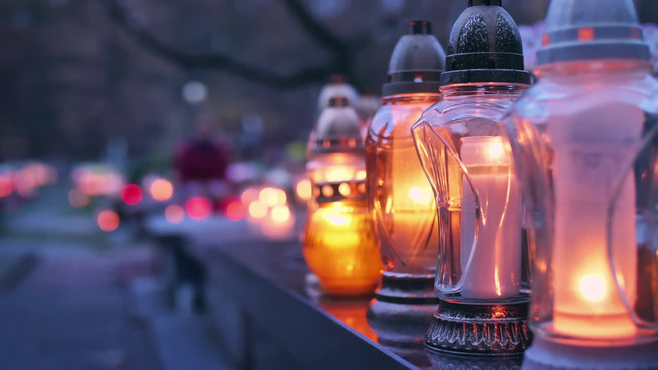 무덤 위에 불타는 무덤 불