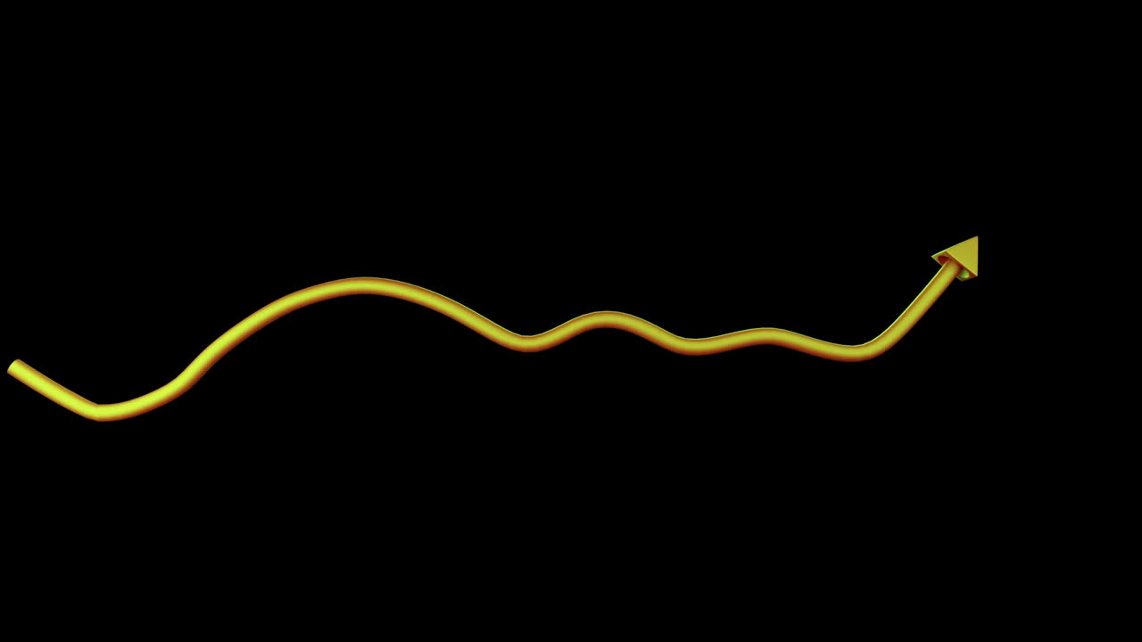 검은색에 노란색 화살표