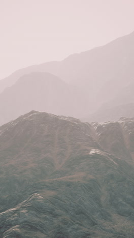 misty mountains