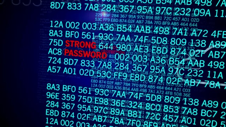 Internet and data security concept animation w2 4K