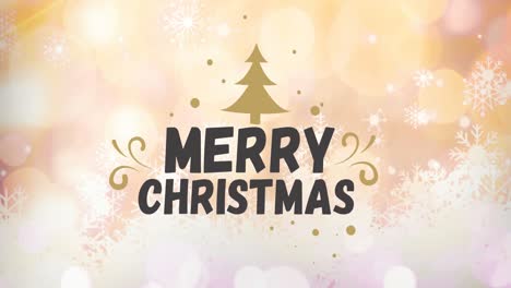 Animation-of-christmas-greetings-text-over-christmas-pattern-and-decoration