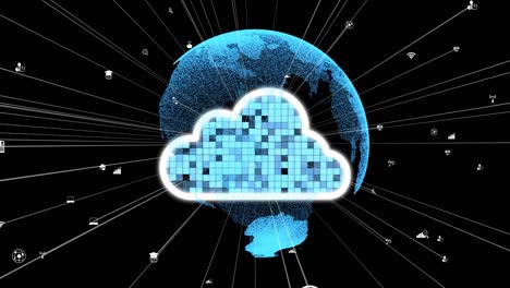 cloud computing e tecnologia di archiviazione dei dati per l'innovazione futura