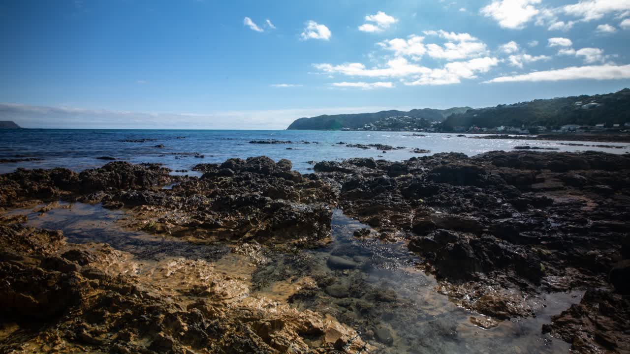 plimmerton nueva zelanda timelapse costero
