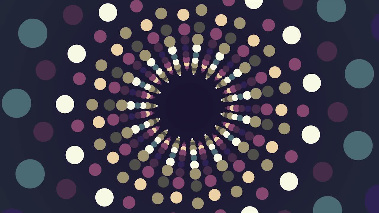 patrón de círculo abstractamente colorido