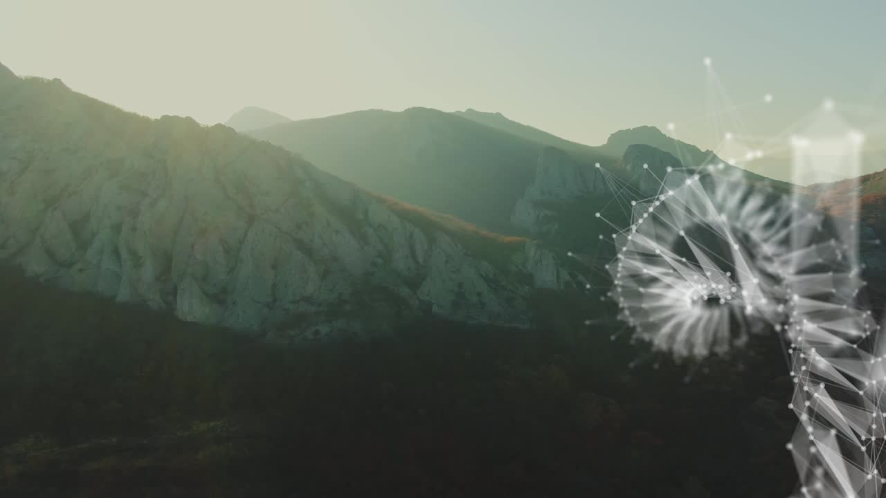 어떤 변칙에 대한 아이디어. 자연 공간 위의 구조의 이미지