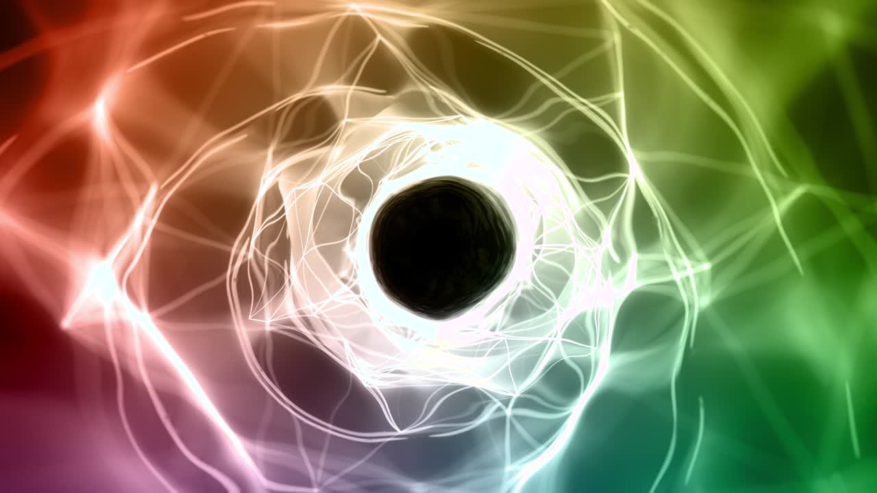 bucle de animación de fondo fluido abstracto