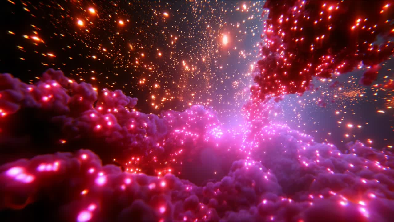 Captivating Cosmic Display: A Stunning Journey Through Vibrant Nebulae and Celestial Bodies, Highlighting the Brilliant Stars and Cosmic Dust That Make Up Our Marvelous Universe