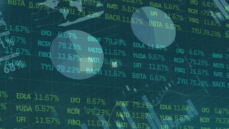 Animación-Del-Procesamiento-De-Datos-Sobre-Fondo-Negro