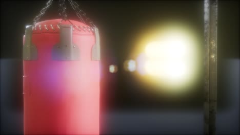 saco de boxeo para el deporte del boxeo o kick boxing