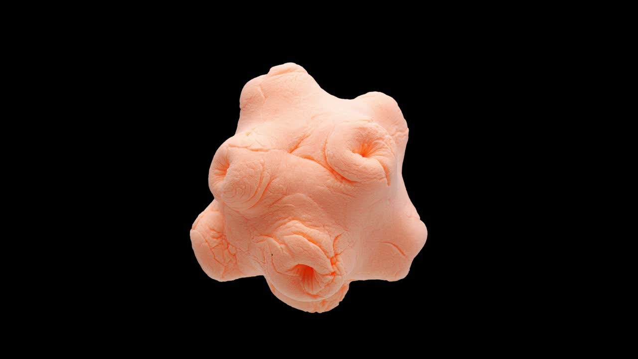 추상적인 물체의 회전.