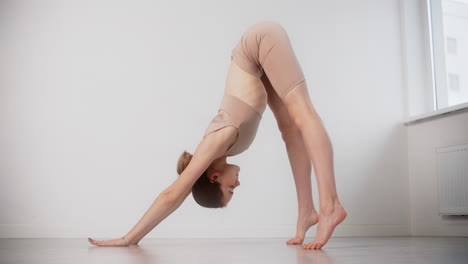 yoga and stretching poses