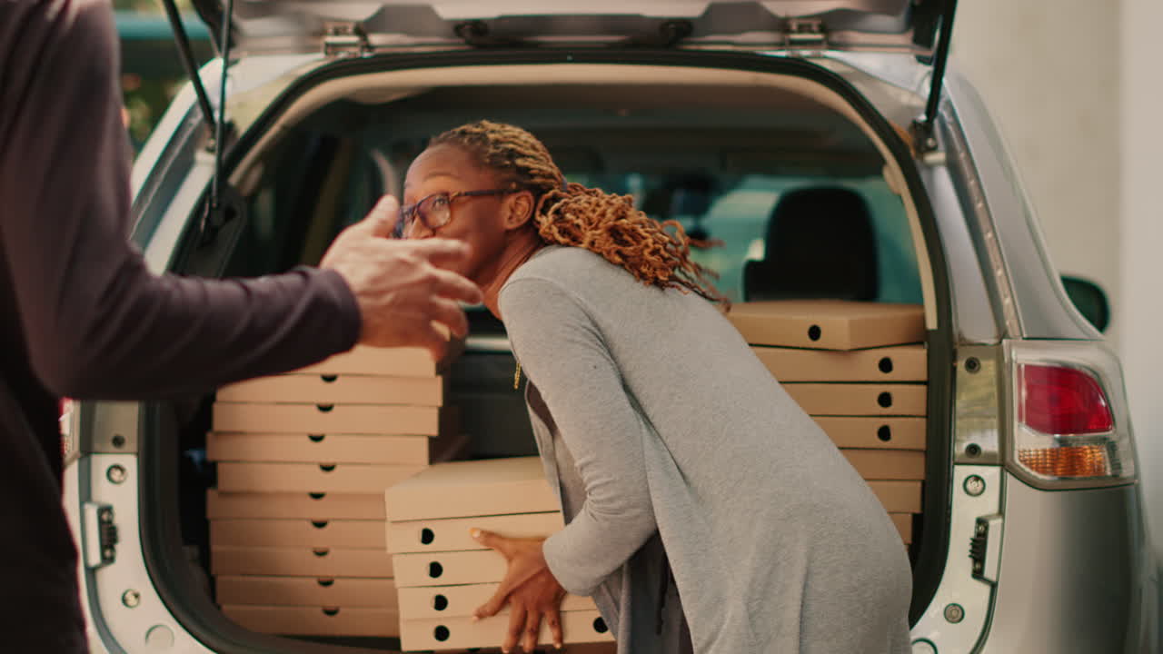 Delivering Pizza with Car