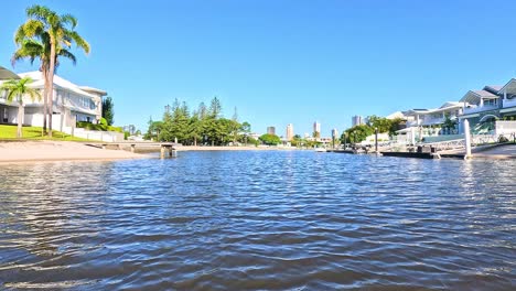 scenic boat ride through gold coast canals