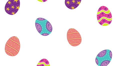 colorful easter egg pattern