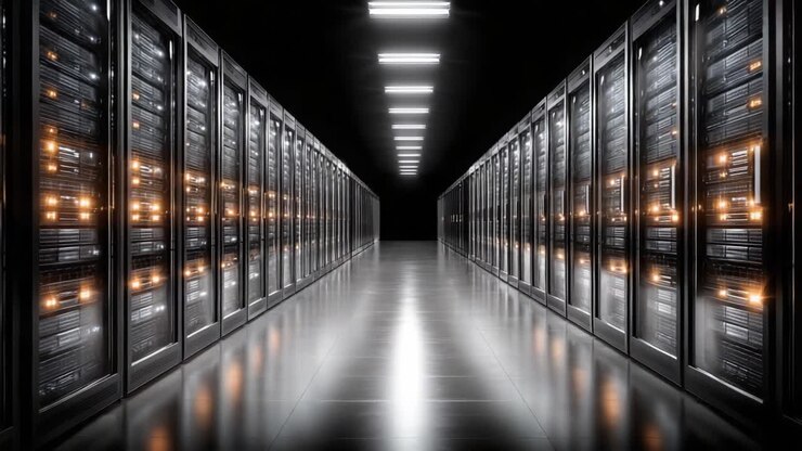 A Glimpse Inside a Modern Data Center: Exploring the Architecture of High-Performance Server Racks and Their Role in Today's Information Technology Infrastructure