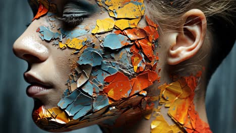 creative body art transforms human skin into a vibrant canvas