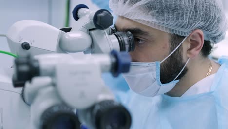 eye surgery, vitreoretinal. vitrectomy surgery.