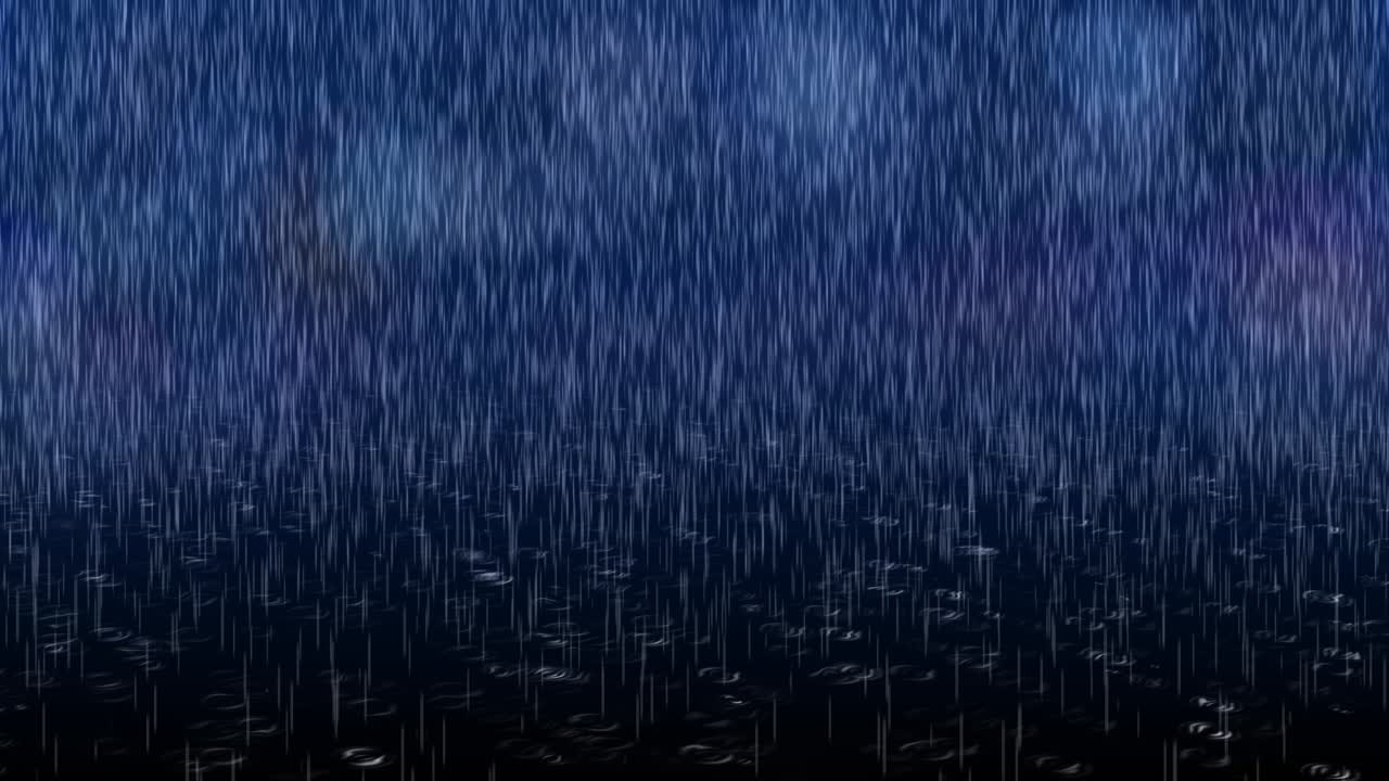 4k loop heavy angled rain falling loop animation background drops falling alpha real rain slow rain