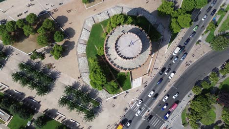 Overlooking-Thessaloniki:-White-Tower-in-Greece---Aerial-Daytime-Capture