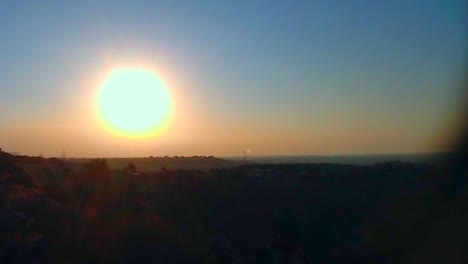 sunrise over the mediterranean island, 2018