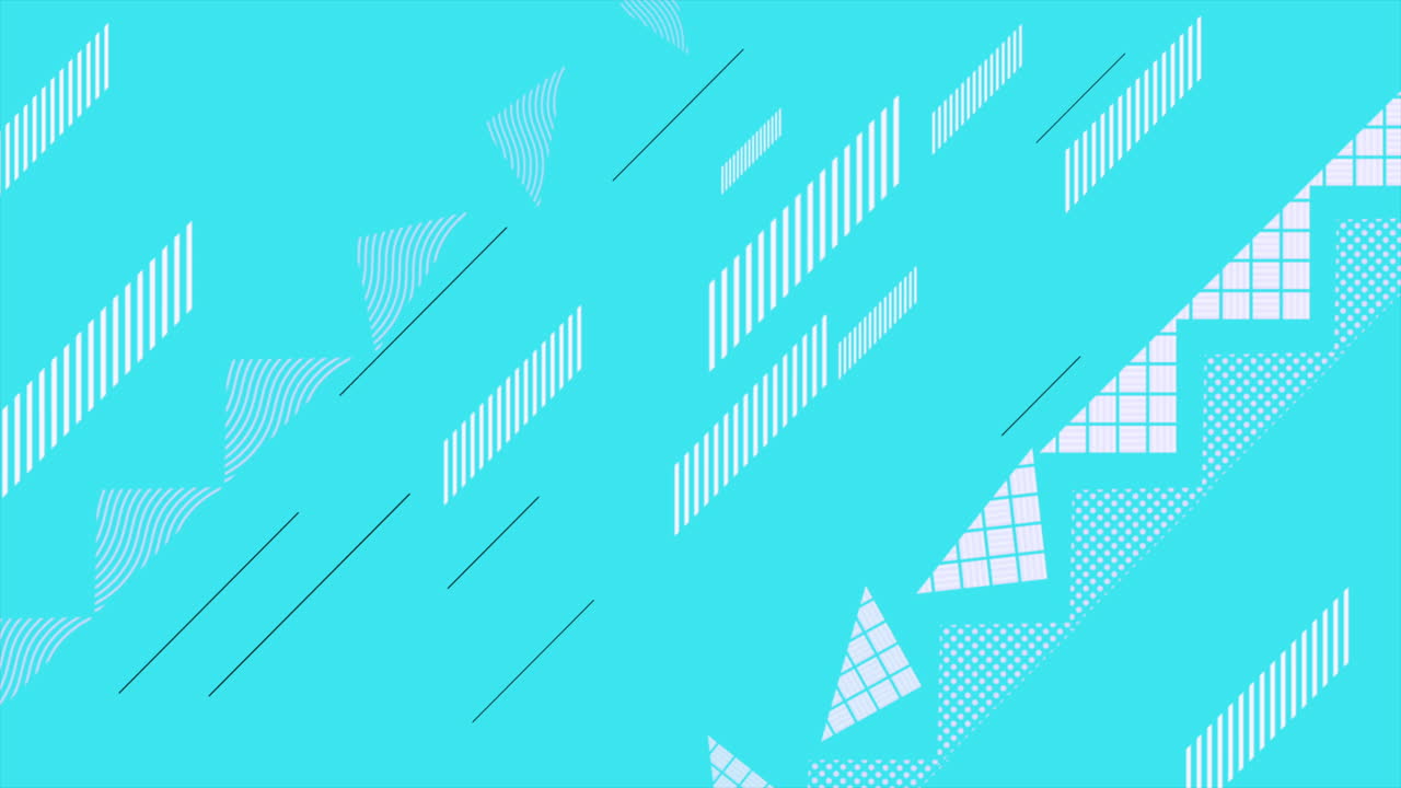 movimiento abstracto geométrico líneas fondo azul