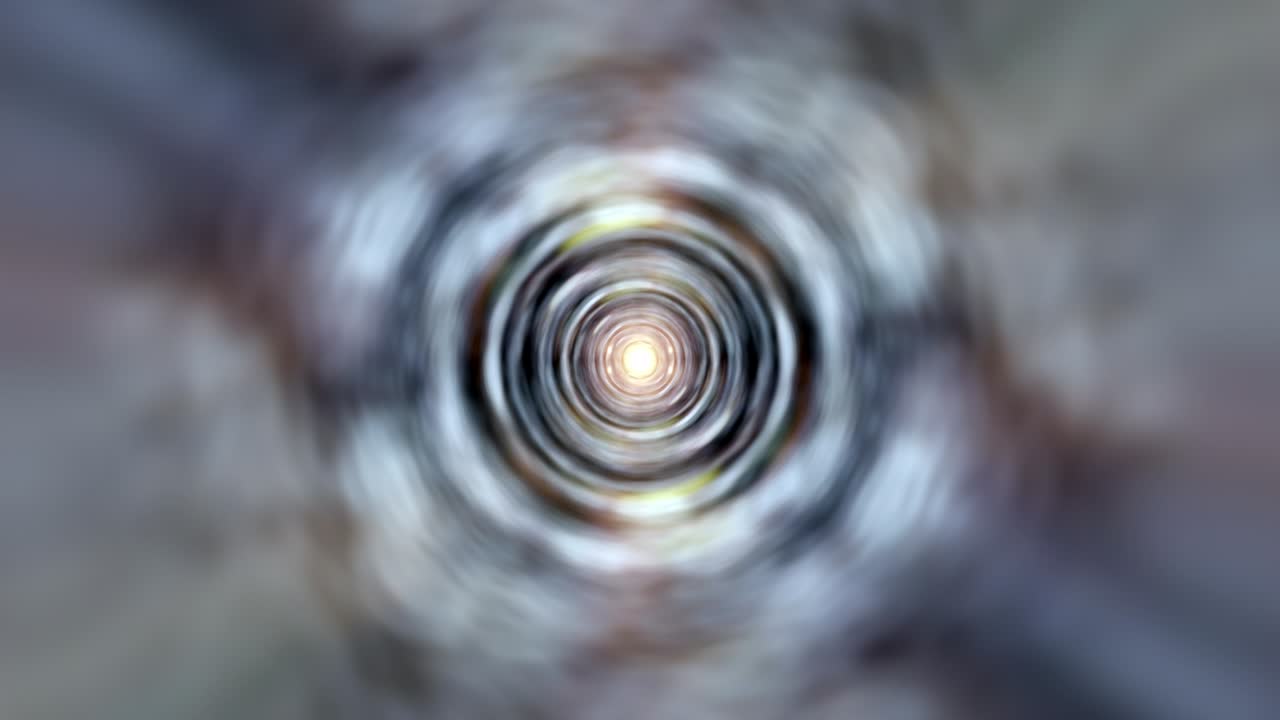 abstract grunge verde blanco parpadeo túnel agujero de gusano fondo. viaje espacial a través de un agujeros de gusano túnel de tiempo. 4k 3d bucle sin costuras. tecnología cibernética infinita vórtice espiral fluye animación de bucle vj.