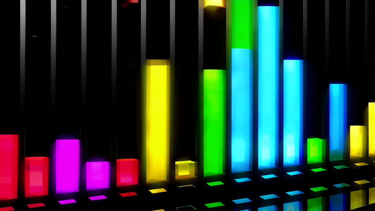 Colorful Neon Light Visualizer