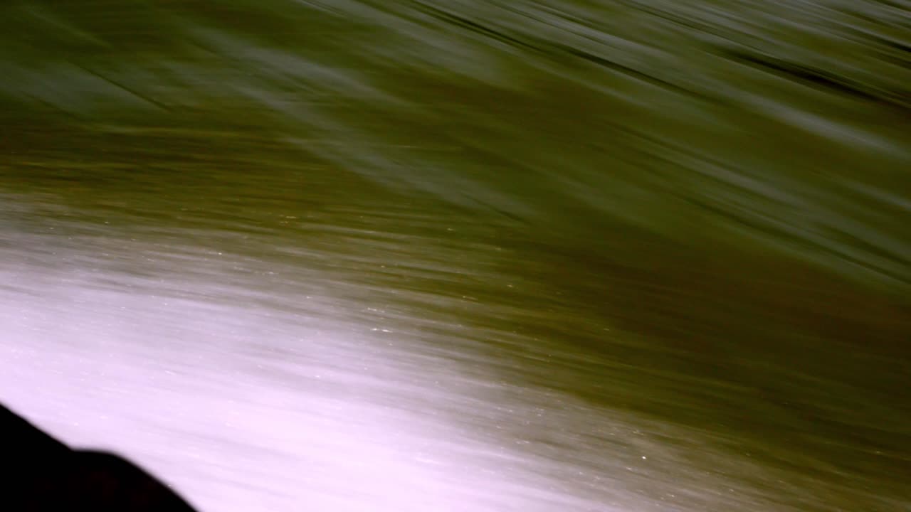 View of the water navigating on a speedboat