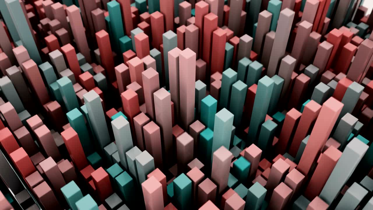 el fondo cúbico único de 4k.