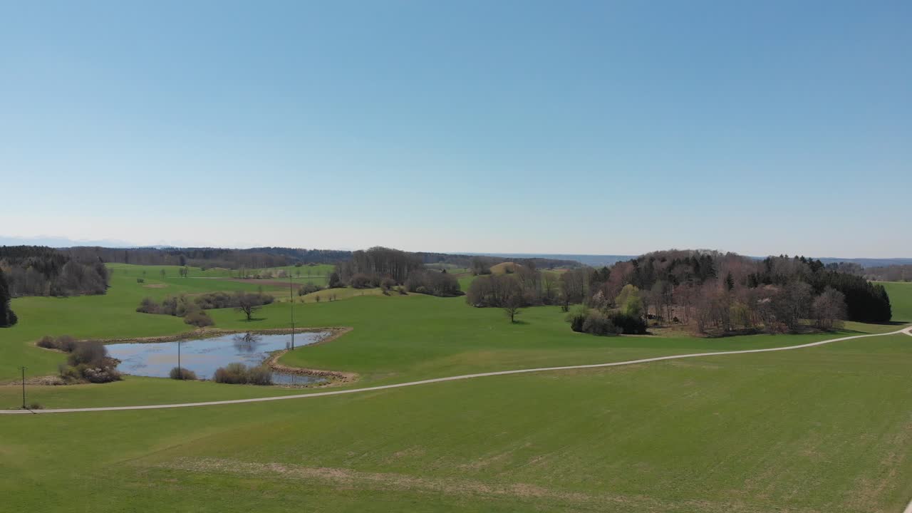 독일의 뮌헨 안덱 수도원, 하이킹, dji mavic air로 4k 30fps로 촬영