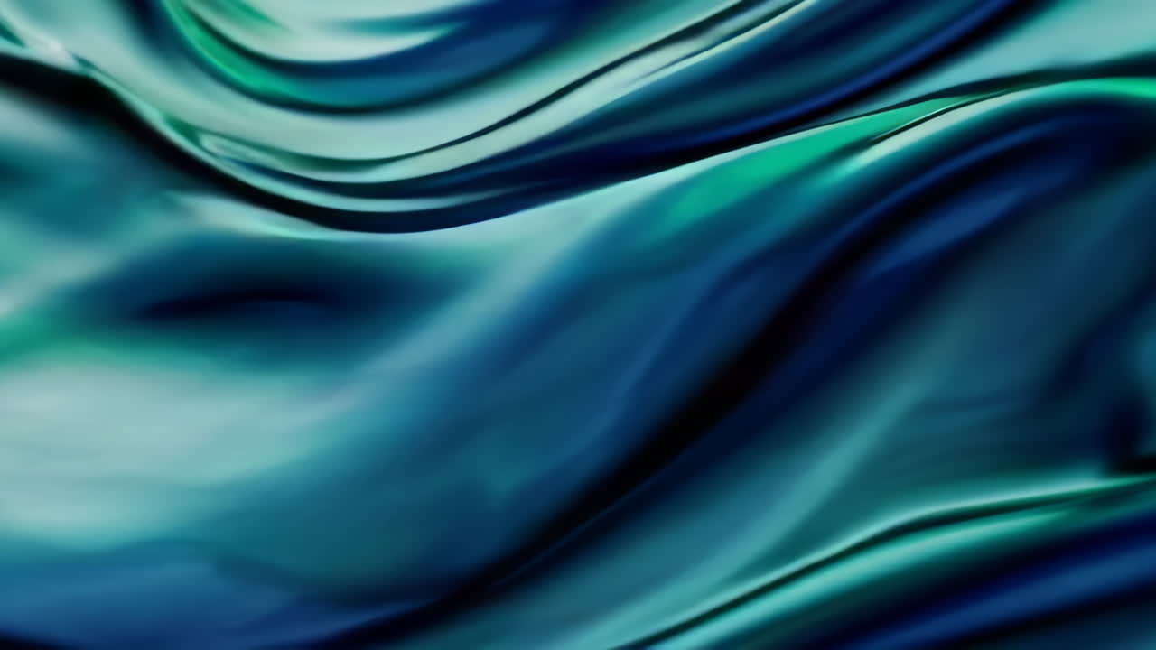 Teal Blue Silk Fabric Texture