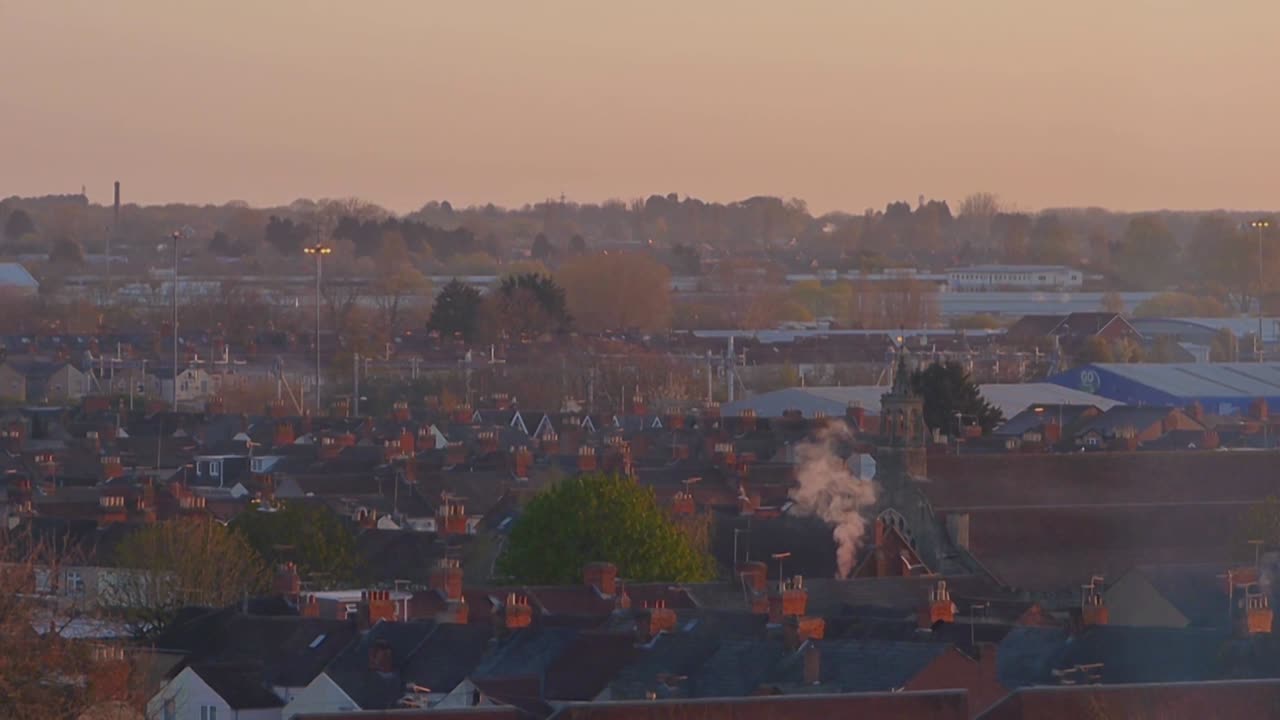 영국 스윈던 시의 지붕