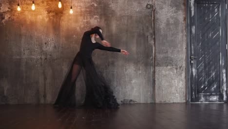 ballet dancer in a studio