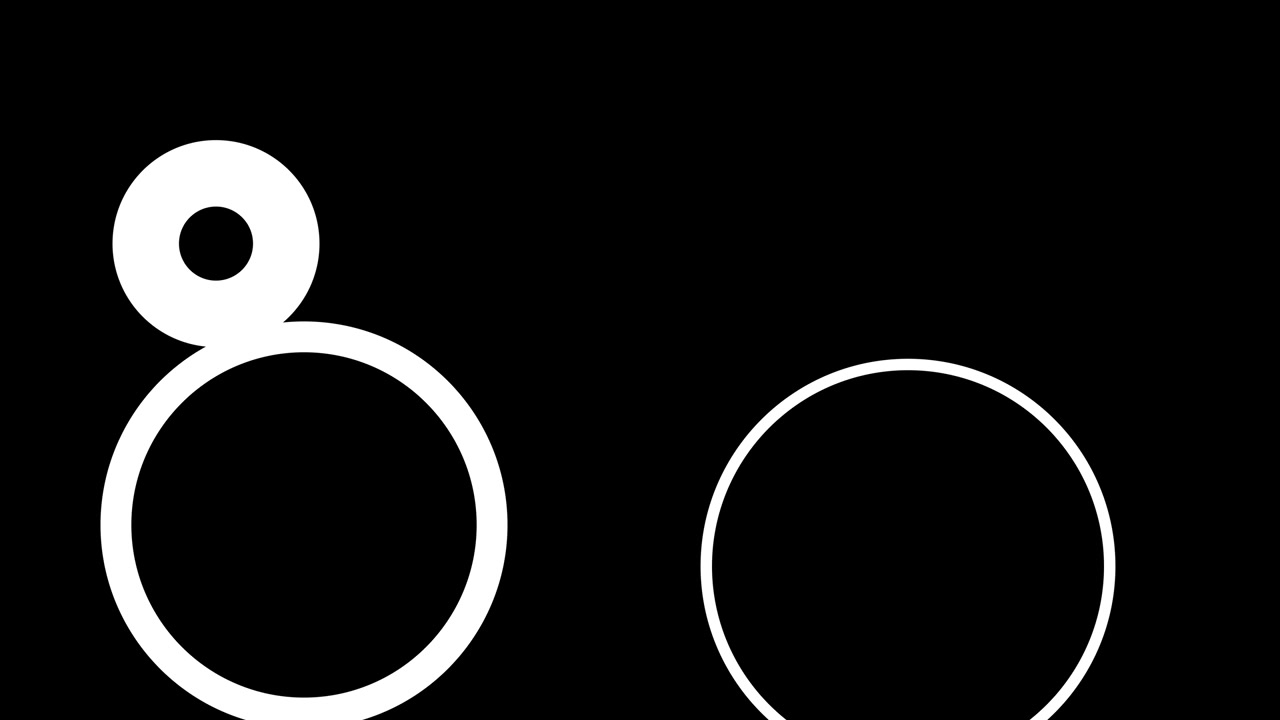 Shape animation circle spreading motion graphics