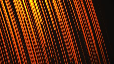 orange diagonal lines on black background