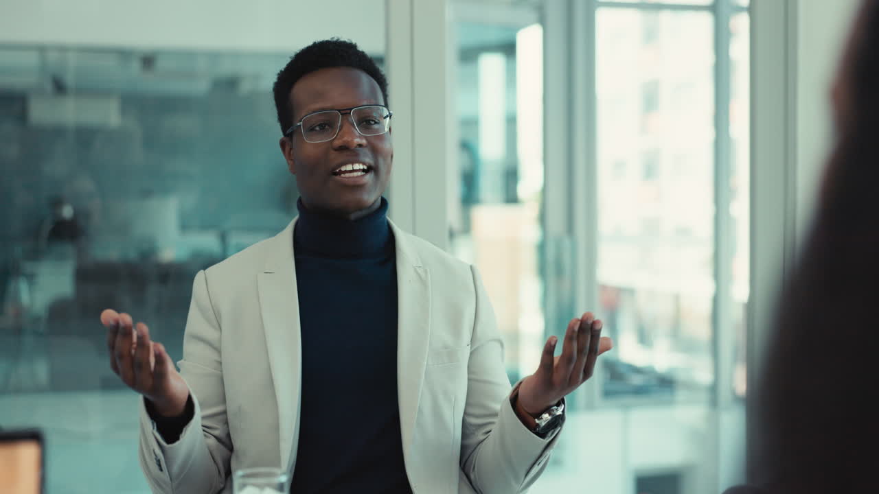 gente de negocios, hombre negro