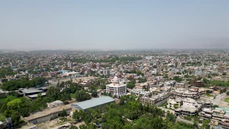 vista a volo d'uccello della città di jalalabad