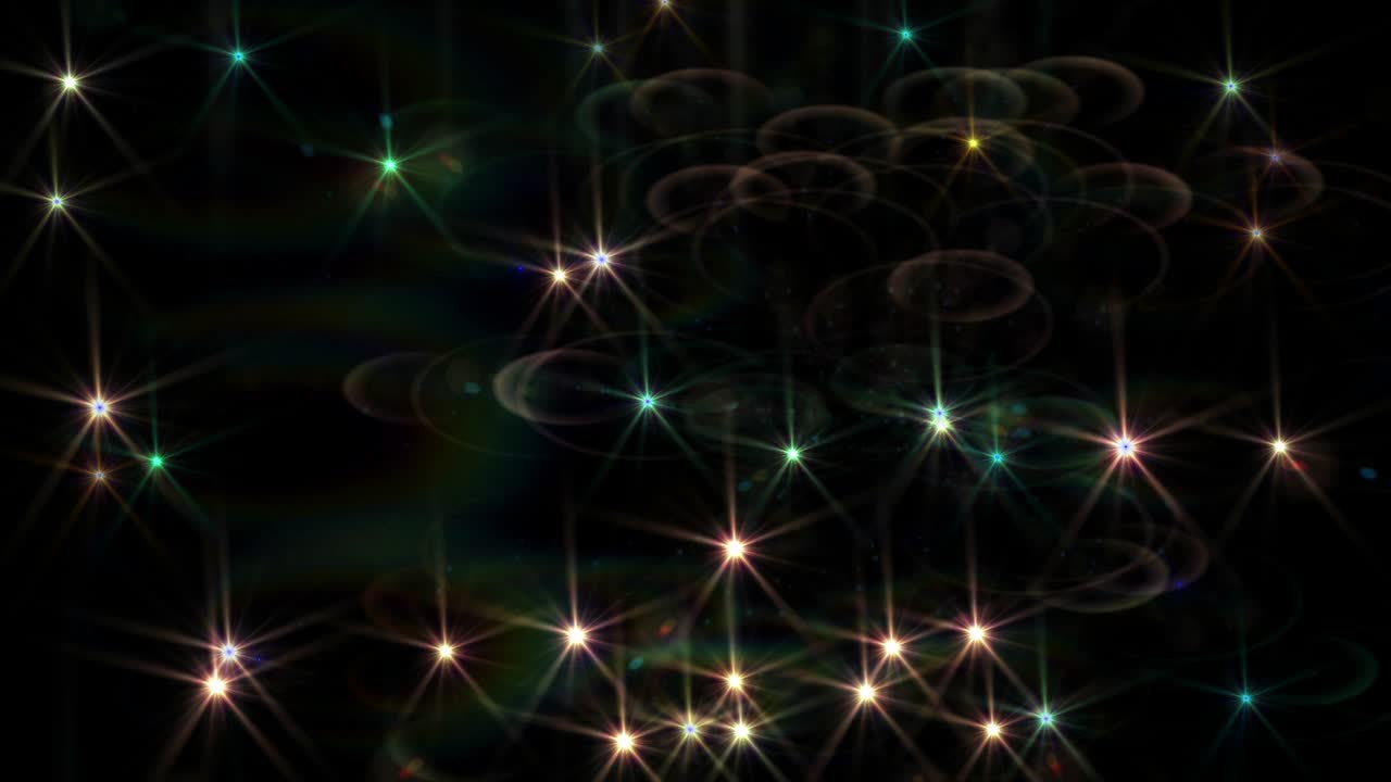 빛의 박이는 플래시 플레어를 조명합니다.