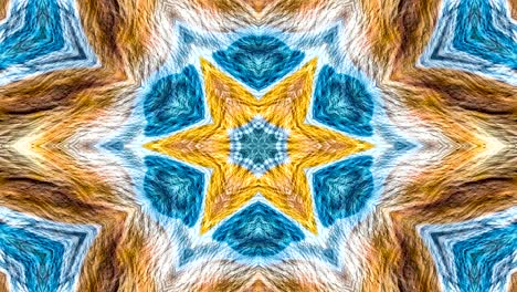 fondo de madera abstracto concepto patrón simétrico ornamental decorativo caleidoscopio movimiento círculo geométrico y formas de estrellas