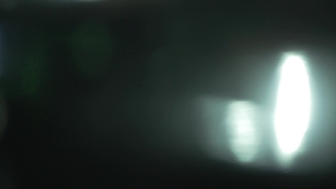 Abstract Light Leaks and Lens Flares on Black Background