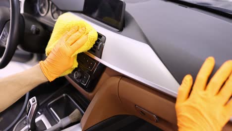 professional car interior detailing and cleaning