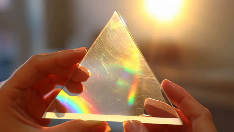 light refraction with prism
