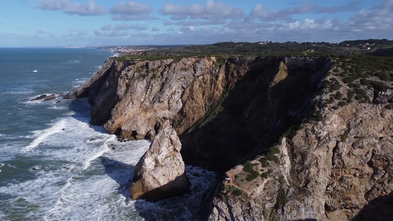 23 of 10 - 4K Drone Footage of the Most Beautiful Spots on Lisbon Coast - Carneiro ViewPoint GPS: 38