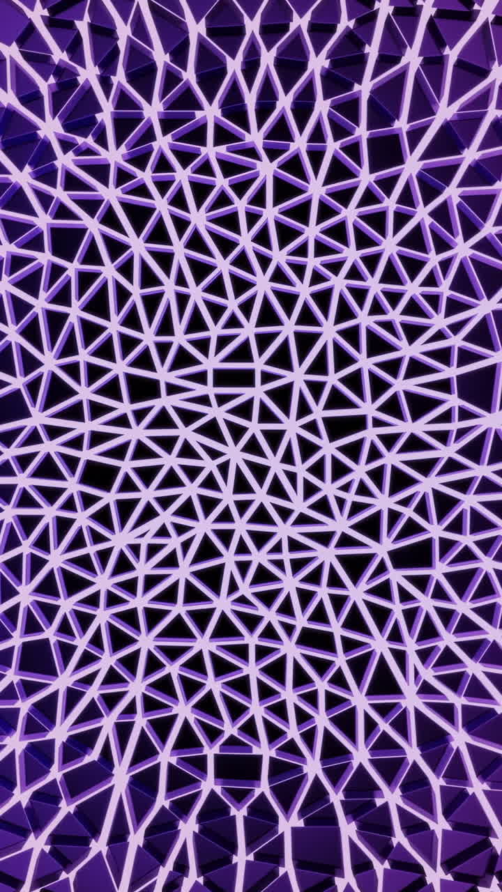 Abstract Geometric Triangular Pattern