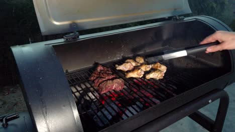 chicken wings on the summer bbq