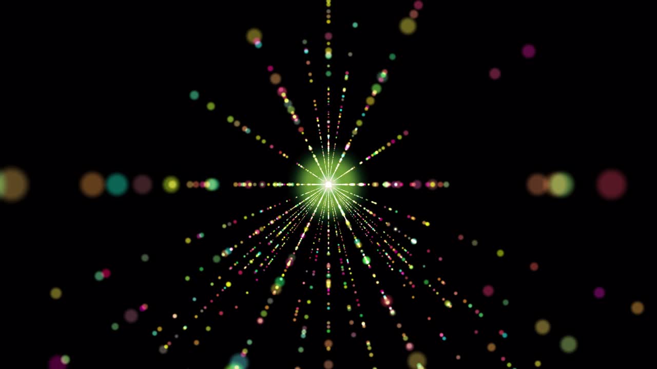 알파 채널 4k와 함께 추상 레이저 루프 애니메이션 배경